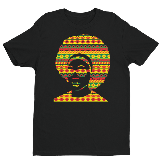 Tribal Style Afro T-shirt