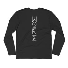 Namaste woke long Sleeve Fitted Crew