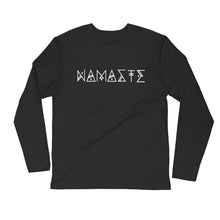 Namaste woke long Sleeve Fitted Crew