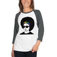Rainbow Headband 3/4 sleeve raglan shirt