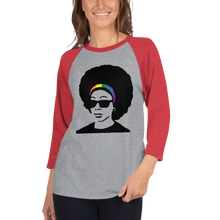Rainbow Headband 3/4 sleeve raglan shirt