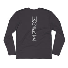 Namaste woke long Sleeve Fitted Crew
