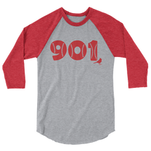 901 Baseball 3/4 sleeve raglan shirt