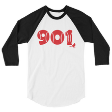 901 Baseball 3/4 sleeve raglan shirt
