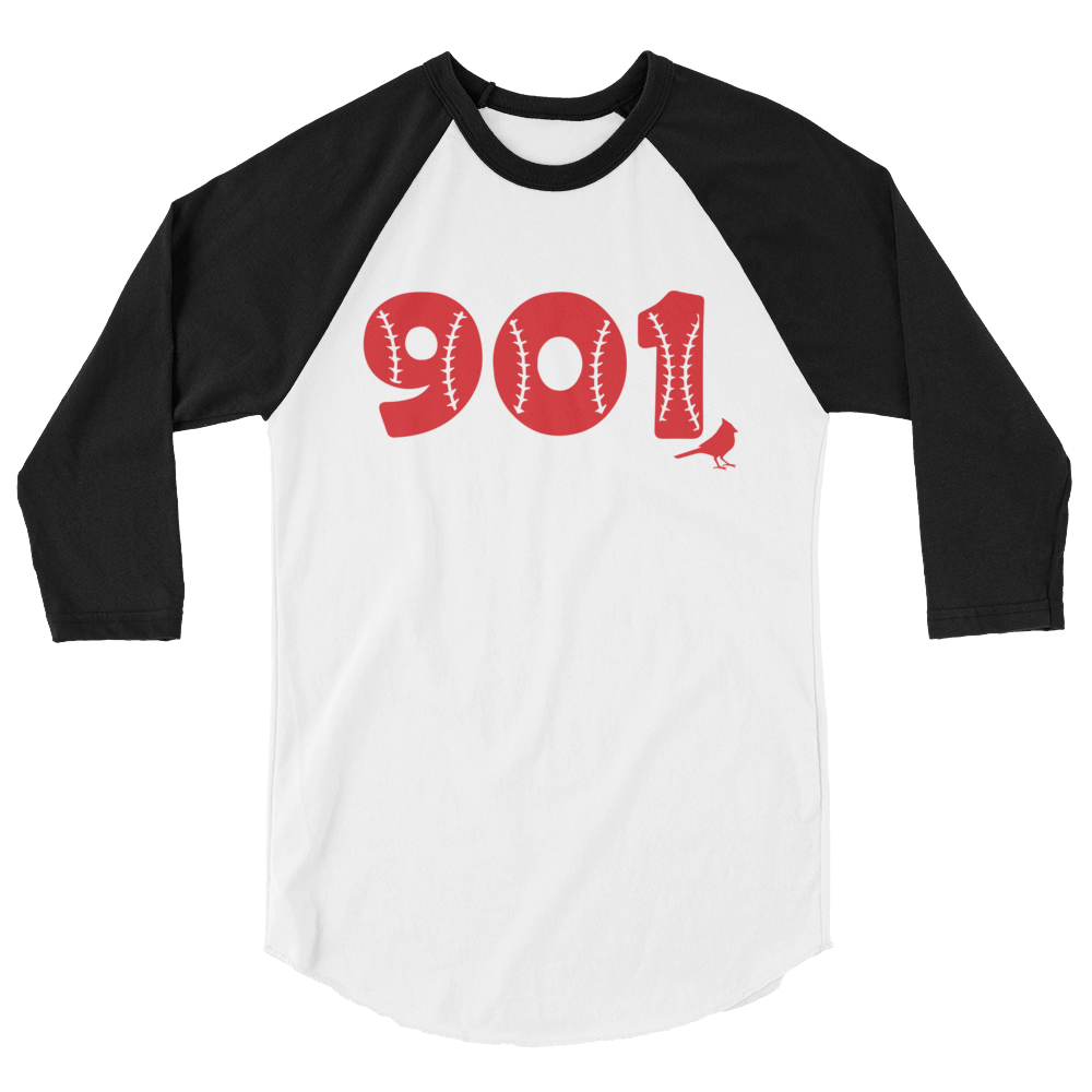 901 Baseball 3/4 sleeve raglan shirt