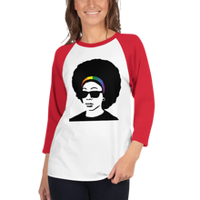 Rainbow Headband 3/4 sleeve raglan shirt