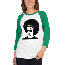 Rainbow Headband 3/4 sleeve raglan shirt