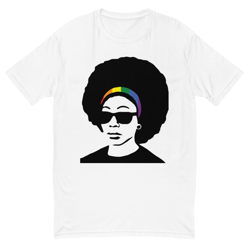 Rainbow Headband Afro Unisex Short Sleeve T-shirt