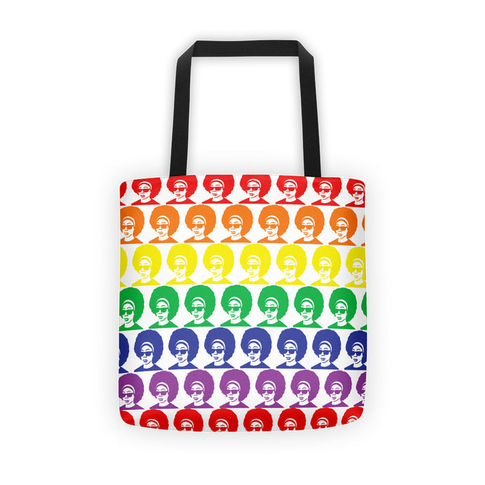 Rainbow 'Fro Tote Bag